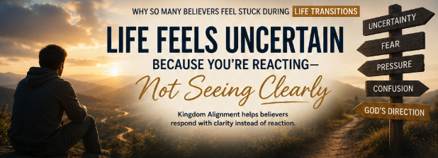 Life Feels Uncertain Because You&rsquo;re Reacting &mdash; Not Seeing Clearly